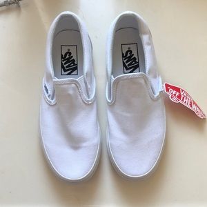 NWT Slip-On White Vans